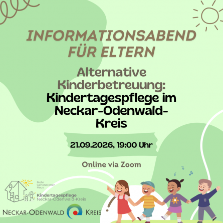 Infoabend Kindertagespflege